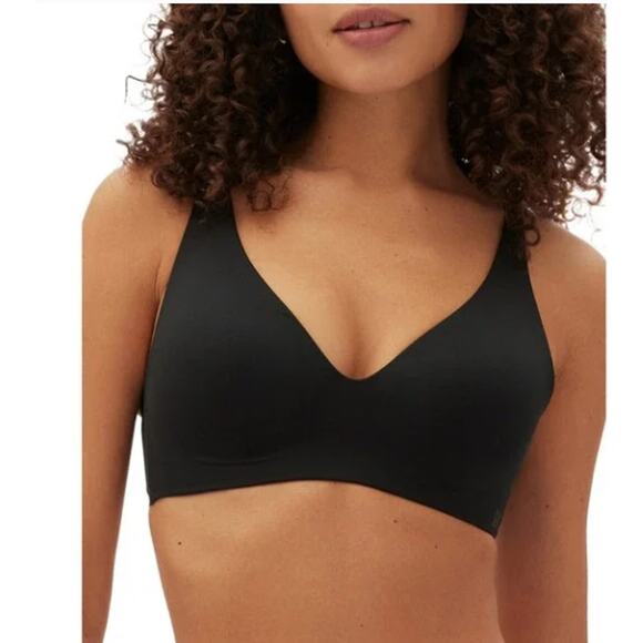 Gap Body NWT Size 34DD Black Everyday Essentials Wireless Wirefree Bra GPW00355 - Picture 1 of 8